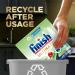 Finish Ultimate All in One 0% Dishwasher Tablets 100's Unscented - 100 Count - Buy Online on SooperMarket.com