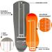 Burlingham's Shoe Size Measuring Devices for Adults and Kids - Accurate Foot Measuring Set - Easy-to-Use Shoe Sizer Tool - 2 Pack - Buy Online on SooperMarket.com