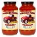 Hoboken Farms Marinara Gourmet Pasta Sauce - Keto Certified, No Sugar Added, Non GMO Project Verified, Kosher, Vegan, Plant Based, Keto & Paleo Friendly, Whole Tomatoes and Pure Olive Oil (2-Pack) Marinara 1.56 Pound (Pack