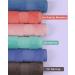 Cleanbear Wash Cloths 12 Pack for Body and Face - Soft 13x13 Inches Bulk Washcloth Set with Assorted Colors - Rust, Baby Pink, Brown, Blue, Grey, Lavender - 12 Pieces - Buy Online on SooperMarket.com