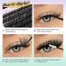 PHKERATA DIY Eyelash Extension Kit 8-16MM D Curl - 185Pcs Individual Lash Clusters with Glue, Tweezers, and Seal for Perfect Results - Buy Online on SooperMarket.com