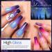UR SUGAR Color Changing Gel Nail Polish Set - 6 Pcs Glitter Purple Thermal Magnetic Effect Kit - Soak Off Gel Nail Gift Box - Buy Online on SooperMarket.com