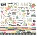 Simple Stories SI I Am Combo Sticker 12 inch x 12 inch 10025