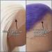 Towarm Dark Purple Long Straight Synthetic Lace Front Wig - Heat Resistant Fiber, Pre Plucked Natural Hairline - Cosplay and Daily Wear - Purple - Buy Online on SooperMarket.com
