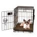 K&H PET PRODUCTS Self-Warming Crate Pad Mocha Retail Package Mocha XS (14 x 22 in)