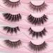 MAGEFY 24 Pairs Faux Mink Eyelashes - 4 Styles Natural & Dramatic False Lashes Pack for Women - Buy Online on SooperMarket.com