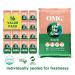 Koreafood OMG OH My Gim Seaweed Snacks - Vegan Sea Salt & Green Tea 16 Pack | Dried Nori & Algae Chips | Authentic Korean Food - Buy Online on SooperMarket.com