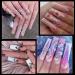 LuckForever 240pc XL Square Gel X Nail Tips - Clear Extra Long Full Cover Artificial Fingernails for Acrylic Nail Extension & Press-On Nail Design - Buy Online on SooperMarket.com