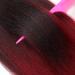 Xusuperb 30 Pre-Stretched Ombre Red Braiding Hair - Knotless Soft Yaki Extensions (6 Pack) - T1B/900 Hair - Buy Online on SooperMarket.com