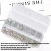 Nail Rhinestones and Pearls 2 Boxes 3D Nail Charms Flat Back Clear AB Crystal Nail Art Rhinestones Gems White Nail Pearls for Nail Art Decoration DIY Crafts (G) - Buy Online on SooperMarket.com