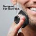 Tooletries Men's Face Scrubber - Silicone Facial Cleansing Brush & Exfoliator Pad 3 Pack | Gentle Skin Care & Massager for Men - International Shipping Available - Buy Online on SooperMarket.com