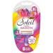 BIC Soliel Simply Smooth Special Edition Disposable Razors for Women, Sensitive Skin Razor with Vitamin E Lubricating Strip and 3 Blades, 8 Piece Razor Set