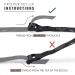 Grey Fox Premium Numbered 1.1 Wooden Gymnastic Rings with Adjustable Straps - Olympic Size, Chalk, Non-Slip Buckle | Full Body Suspension for Bodyweight Calisthenics - Home Gym Equipment for Fitness Enthusiasts - Buy Online on SooperMarket.com