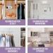 TO Wardrobe Dehumidifier Hanging Bags - 6 x 190g | Mould Prevention, Disposable Dehumidifiers for Window, Caravan, Home & Kitchen | Lavender Scent | Damp Absorber - Buy Online on SooperMarket.com