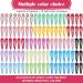 100Pcs Snap Hair Clips 2.76 Inch Metal Barrettes in Assorted Colors - Non-Slip Hair Accessories for Girls, Women, Kids, Teens - 100pcs Colorful Set - Buy Online on SooperMarket.com
