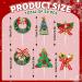 Whaline 24Pcs Christmas Cupcake Toppers 6 Design Xmas Tree Wreath Cupcake Picks Colorful Merry Christmas Cake Toppers Home Party Decor for Christmas Winter Holiday Birthday Party Cake Decorations - Buy Online on SooperMarket.com