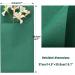 LEKOCH 50 PCs Green Cutlery Napkins - Premium Quality Air Laid Fabric 40x37 cm - Ideal for Weddings & Events - Buy Online on SooperMarket.com