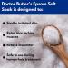Doctor Butler's Epsom Salt Soak | Sitz Bath Salts for Hemorrhoids Relief - 32 oz (2 lb) Pack | Soothes Hemorrhoids for Men and Women - Buy Online on SooperMarket.com