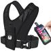 Running Vest,Running Vest for Men,Running Vest for Women with Touch Screen Phone Holder,Reflective Running Vest with LED Light for Running,Cycling,Breathable Running Safety Vest with Earphone Hole