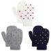 Toddler Stretch Mittens - Toddler Mittens Kids Winter Warm Knitted Magic Mittens Gloves Cute Dinosaur Paw Star Baby Mittens for 1-4 Year Old Boys and Girls Heart