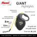 Buy Flexi Giant Professional L Dog Leash 10m - For Dogs Up to 50kg | Black/Neon Yellow - International Shipping Available - Buy Online on SooperMarket.com