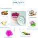 Amor Florum Blu - 100% Natural Bathing Salt | Himalayan & Totes Sea Salt with Rose & Geraniums | Detoxify & Relax - 400g - Buy Online on SooperMarket.com