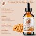 Organic Sweet Almond Oil 4oz - Bella Terra Oils | Pure Cold-Pressed Vitamin E Rich - Luxurious Skin Care - Buy Online on SooperMarket.com
