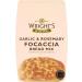 Wright's | Garlic & Rosemary Focaccia Bread Mix 10X500g | Baking Success Guaranteed | Suitable for Vegetarians - Buy Online on SooperMarket.com
