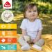 Fehn Rassel Bracelet Baby Toy - Organic Cotton Bear Rattle for Babies 0+ Months - Cuddly Grip Toy for Toddlers - Buy Online on SooperMarket.com