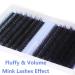 Geeneiya Fluffy Mink Eyelash Clusters - Thick Individual Extensions 10-18MM (280 Pcs) - Premium Quality Fake Lashes for Stunning Volume - Buy Online on SooperMarket.com