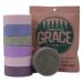 2% Pyrithione Zinc Shampoo Bar with Shea Butter - Sweet Vanilla & Cinnamon | Grace of Me (4 Oz) - Best for Scalp Health & Dandruff Relief | International Shipping Available - Buy Online on SooperMarket.com