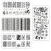 Buy Budoci Nail Stamping Set - 12 Plate Kit for Stunning French Nail Art | International Shipping Available - Buy Online on SooperMarket.com