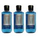 Bath and Body Works Ocean Signature Collection 2 in 1 Hair Shampoo Body Wash for Men 10 Fl Oz - Pack of 3 - Buy Online on SooperMarket.com