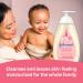 Johnson's Skin Nourish Moisture Wash - Hypoallergenic Baby Wash with Coconut & Honeysuckle 20.3 fl. oz Paraben & Dye-Free Moisturizes Skin - Buy Online on SooperMarket.com