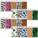 40 Packs Animal Print Facial Tissues Jungle Safari Theme Travel Tissues 4 Ply Pocket Tissues Wild Animal Tissue Packs Travel Size Tissues Small Tissue Packets for Wild Animal Party Favors 9 Styles