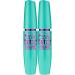 Maybelline New York Volum' Express The Mega Plush Mascara Blackest Black 2 Count - Washable Formula - Buy Online on SooperMarket.com