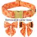Autumn Dog Collar - Adjustable Yellow Cotton Hall Band with Sailor Flying Design for Small & Medium Dogs - Pack of 1 - Buy Online on SooperMarket.com