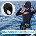 Jecery 2 Pcs Neoprene Diving Hood 2.5mm Thermal Wetsuit Cap with Chin Straps - Black | For Men & Women - Ideal for Snorkeling, Surfing & Water Sports - Buy Online on SooperMarket.com