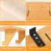 Hooxincci Cat Window Perch - Durable Bamboo Hammock for Indoor Cats - Buy Online on SooperMarket.com