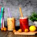 50 Pcs Colorful Jumbo Smoothie Straws - Disposable Plastic Boba Straws - Buy Online on SooperMarket.com