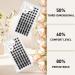 14mm D-Curl B&Q Lash Clusters - 72 Natural Individual Eyelash Extensions for DIY Soft and Fluffy Cluster Lashes - B21 D-14mm - Buy Online on SooperMarket.com