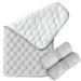 Waterproof Changing Pad Liners 26 x 13 - Hypoallergenic & Reusable - 3 Pack Portable Baby Diaper Change Mat - Gray - Buy Online on SooperMarket.com