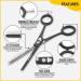 Stonli Thinning Scissors for Hair Cutting - Stainless Steel 5.5 inch Hairdressing Scissors with Sharp Edge Barber Scissors - Hair Cutting Scissor for Salon Home Men Women (Traditional) - Buy Online on SooperMarket.com