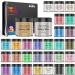 30 Colors Mica Powder for Epoxy Resin - Natural Pigment Dye for Cosmetics, Paint, Soap, Nail Polish, Candles & More - 5g Set - Buy Online on SooperMarket.com
