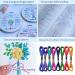 ETSPIL Embroidery Kit for Beginners - Learn 33 Stitches, Includes Hoop, Color Threads & Easy Instructions - Buy Online on SooperMarket.com