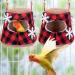 ZYP 2 Pack Winter Bird Nest & Snuggle Cave Hanging Hammock Cage - Cozy Hideaway Sleeping Bed for Parakeet, Cockatiel, Conure, Cockatoo, Macaw - Christmas Special - Buy Online on SooperMarket.com