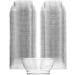 Clear Mini Plastic Bowls - 100 Pack 6 Oz Disposable Premium Dessert Bowls for Weddings, Catering, Parties - Ideal for Ice Cream, Home or Event Supplies - Buy Online on SooperMarket.com
