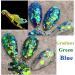 Shop GZSYY Nail Art Sequins - 12 Colors of Sparkly Glitter Powder for Stunning Nail Designs - Buy Online on SooperMarket.com