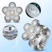 Replacement Head for Electric Shaver - 6D Men's Razor Head Waterproof Wet & Dry Bald Shaver Blades Gray/Silver Replacement Blades - Buy Online on SooperMarket.com