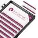 6D volume eyelashes C curl - 6D volume technique - thickness 0.07mm - mixed lengths 8-14mm - for eyelash extension